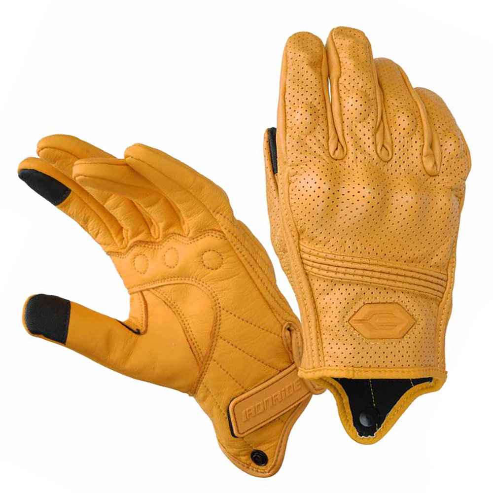Horse Riding Glove - Motorcycle Gloves Leather Motocross Gloves Men