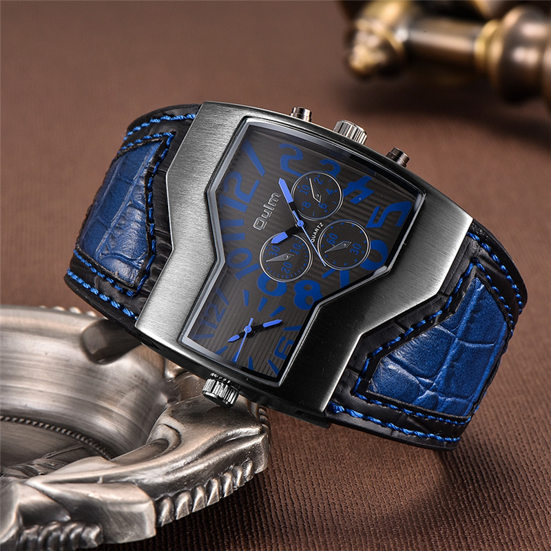 Oulm HP1220 Quartz Watch Male  - Outdoor Sport Brand ulasan dan harga