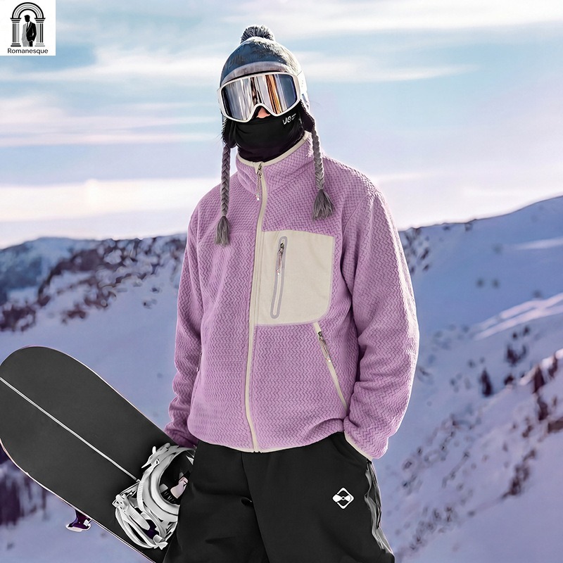 Autumn Winter Polar Fleece Wav - Outdoor Sport Jacket Women'S ulasan dan harga