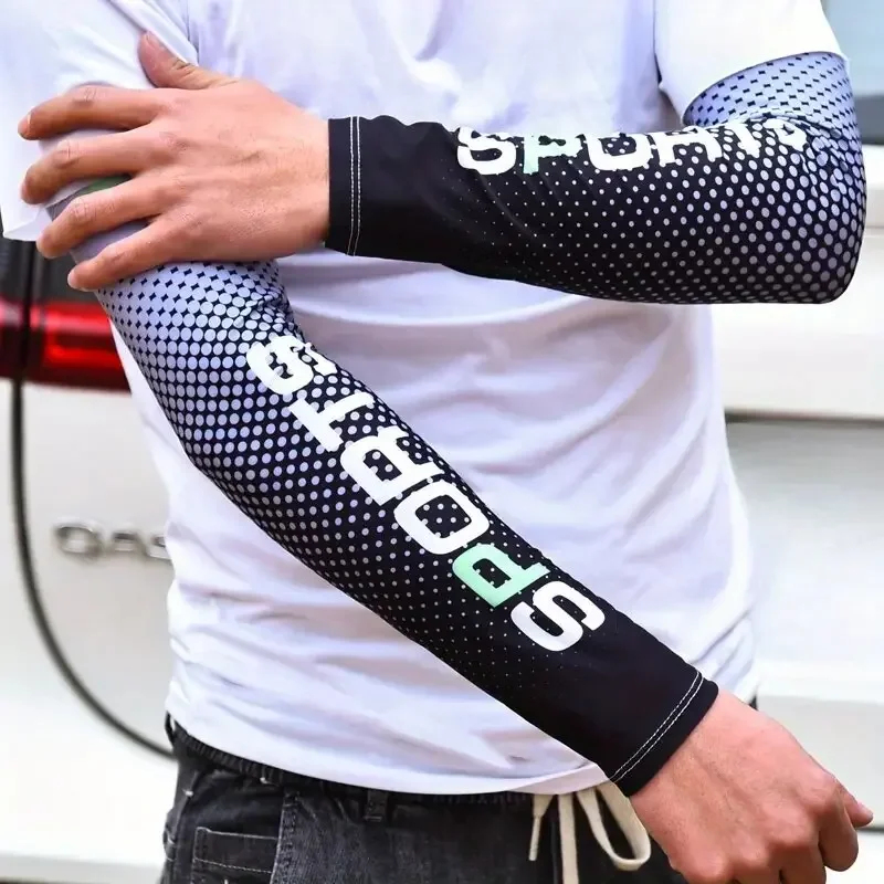 Ice Silk Arm Sleeves UV Protec - Outdoor Sport Activity ulasan dan harga