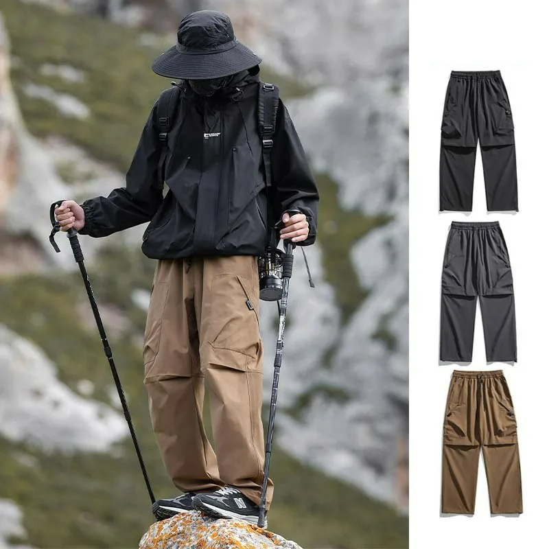 Men's Climbing Trousers Windpr - Outdoor Sport Waterproof Pants ulasan dan harga
