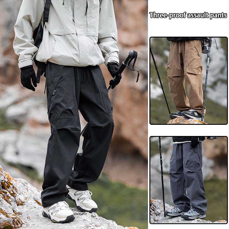 Men's Climbing Trousers Windpr - Outdoor Sport Waterproof Pants ulasan dan harga
