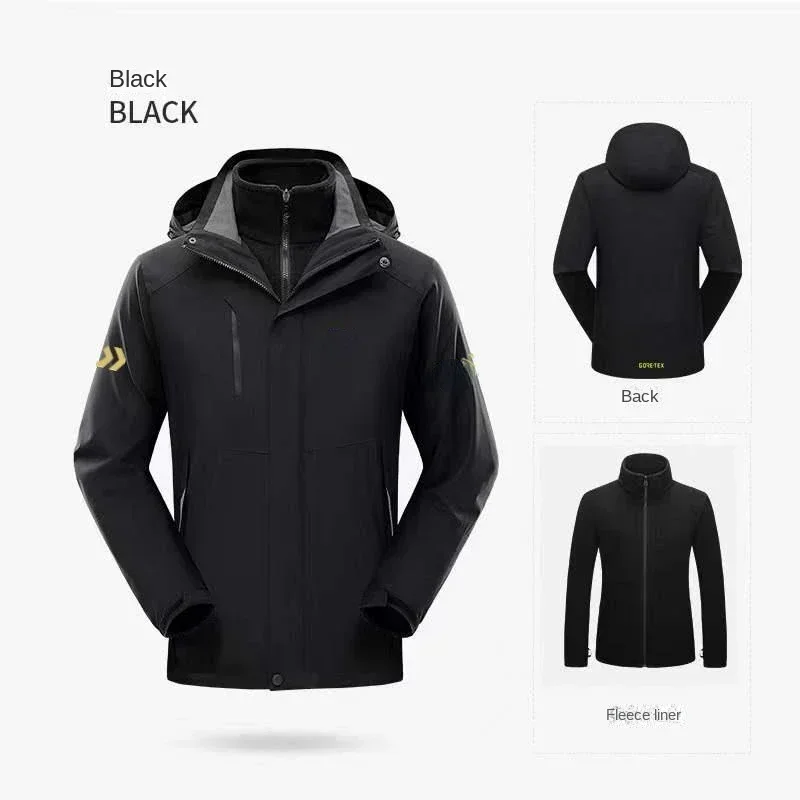Thick Fishing Clothes Set Wint - Outdoor Sport Waterproof Pants ulasan dan harga