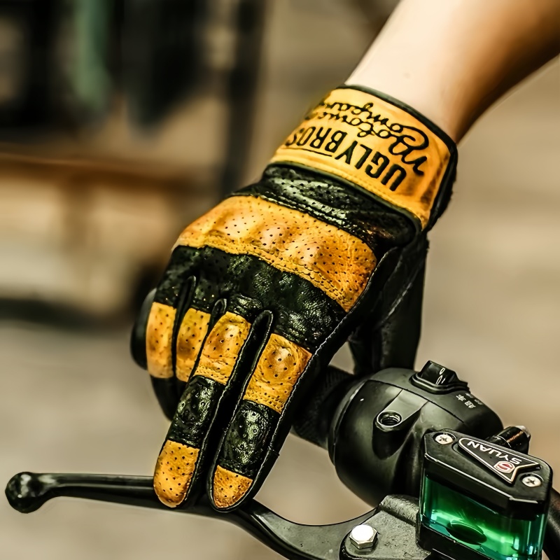 Uglybros Unisex  Genuine Leath - Horse Riding Glove ulasan dan harga