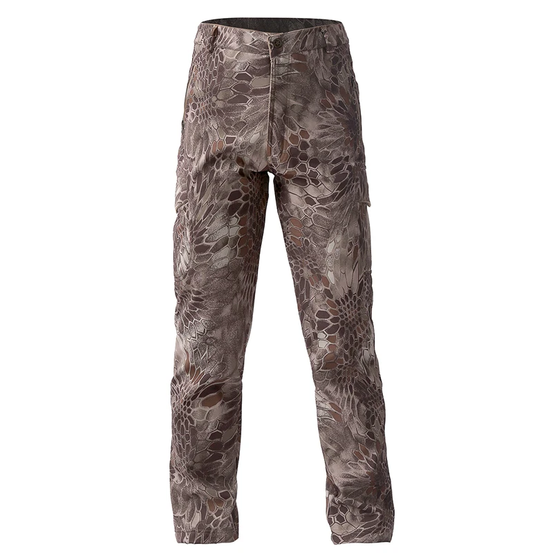 Camo Hunting Shark Skin Softsh - Outdoor Sport Waterproof Pants ulasan dan harga