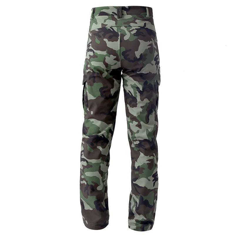 Camo Hunting Shark Skin Softsh - Outdoor Sport Waterproof Pants ulasan dan harga