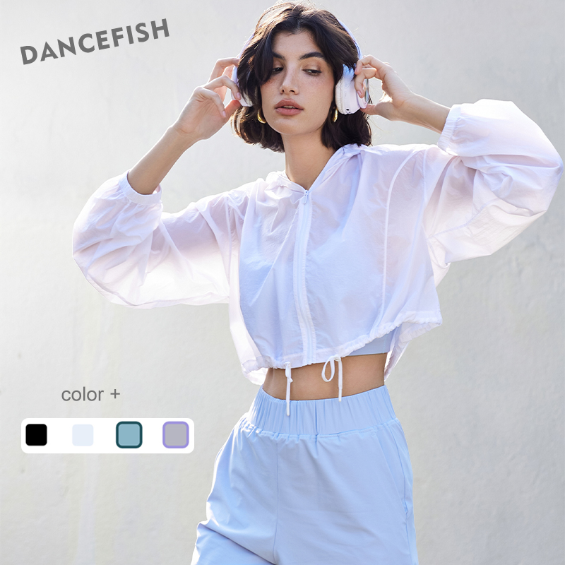DANCEFISH New Lightweight Yoga - Outdoor Sport Jacket Women'S ulasan dan harga