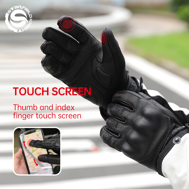 SFK Real Goatskin Leather Blac - Horse Riding Glove ulasan dan harga