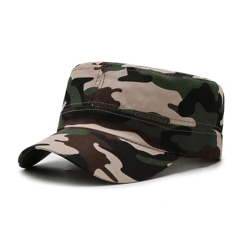 New【Flat Cap Fashion Camo Base - Outdoor Sport Hat Classic ulasan dan harga