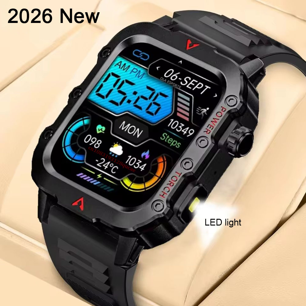 New Men's Smart Watch LED Flas - Outdoor Sport Day ulasan dan harga