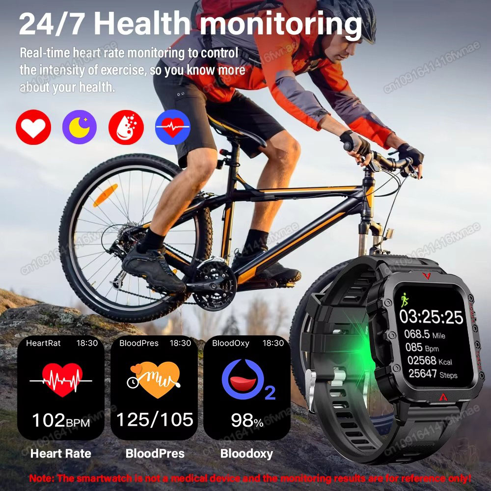 New Men's Smart Watch LED Flas - Outdoor Sport Day ulasan dan harga
