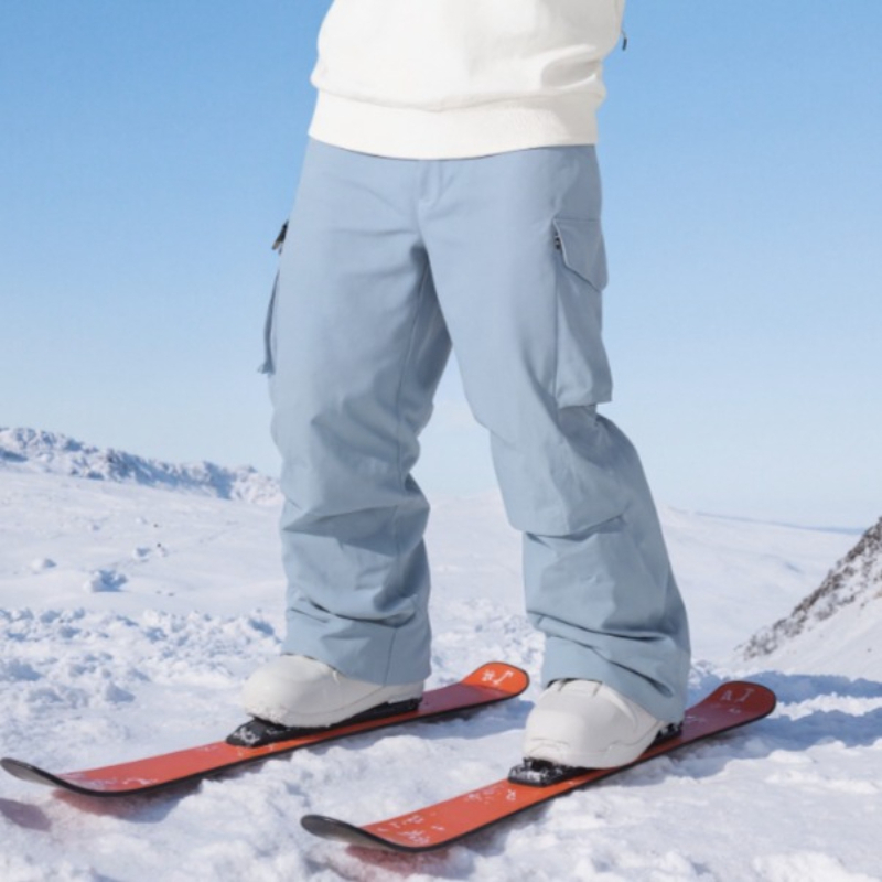 New Men Skiing Pants Solid Spo - Outdoor Sport Waterproof Pants ulasan dan harga