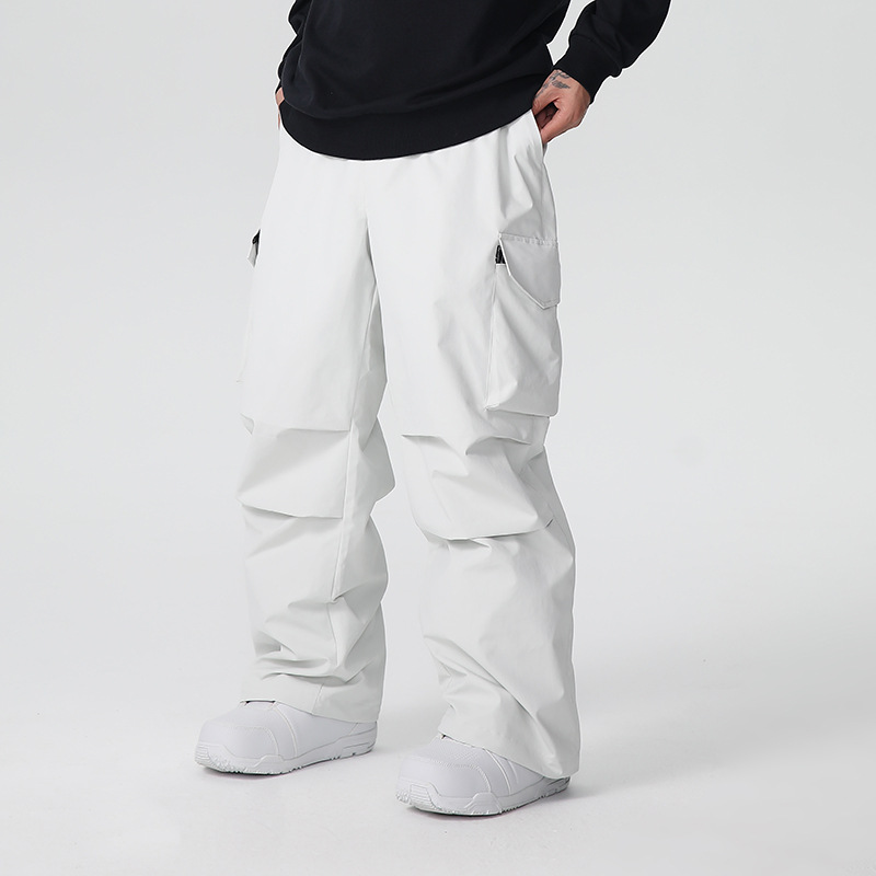 New Men Skiing Pants Solid Spo - Outdoor Sport Waterproof Pants ulasan dan harga