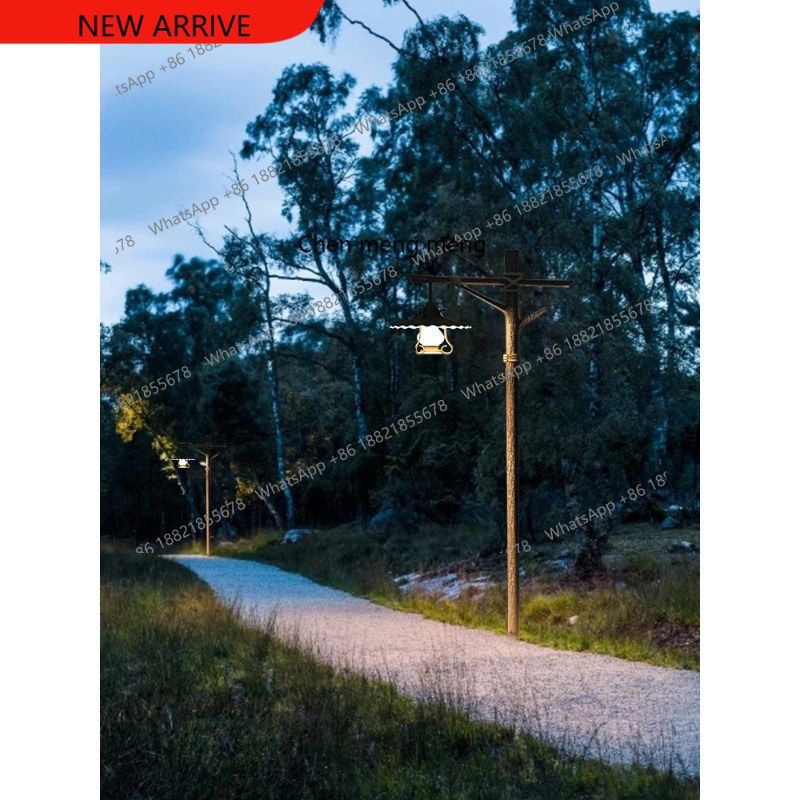 Solar retro park light Outdoor - Outdoor Spotlight ulasan dan harga