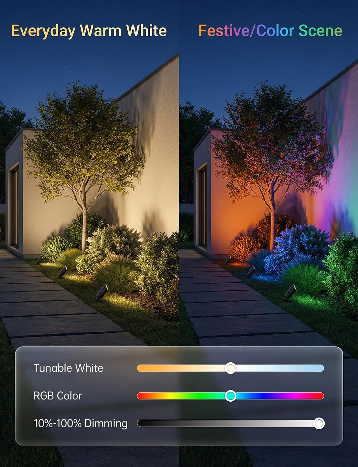 Low Voltage Outdoor RGBCW Land - Outdoor Spotlight ulasan dan harga